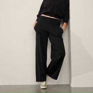 Athleta Venice High Rise Wide Leg Pant XL Tall Black